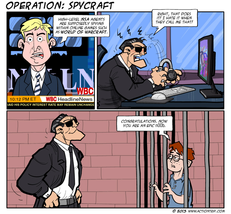 Illustration for article titled Sunday Comics: World of Spycraft